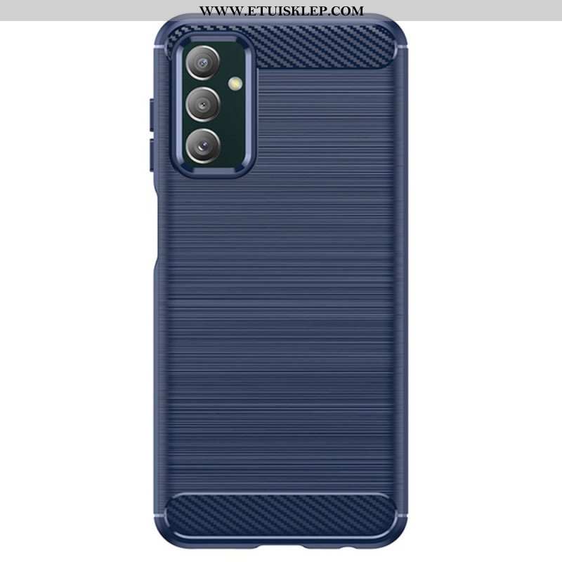 Etui do Samsung Galaxy M13 Szczotkowane Włókno Węglowe